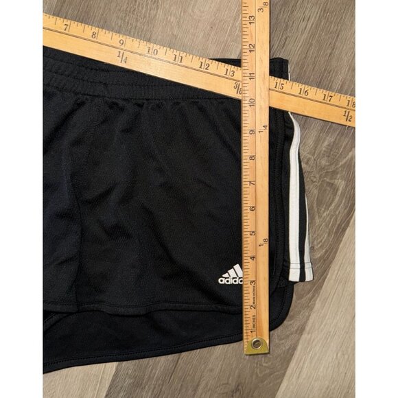 Adidas Womens Climalite Black Running Shorts Size L Polyester - Picture 5 of 6